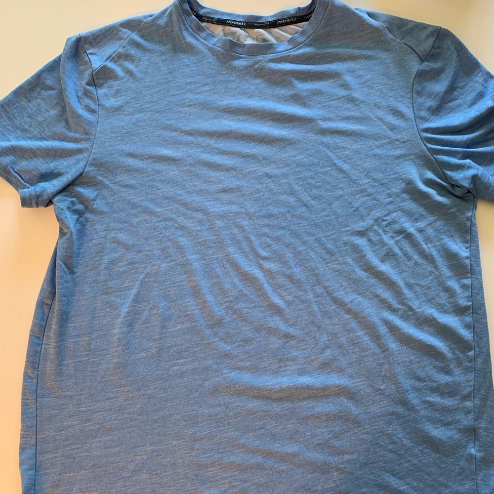 Russel athletic training shirt, M, light blue